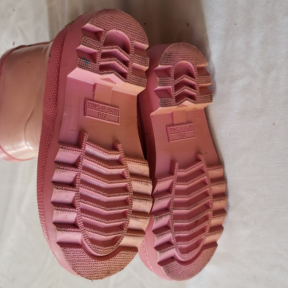 Western chef little girls boots 7/8 - Picture 4 of 5